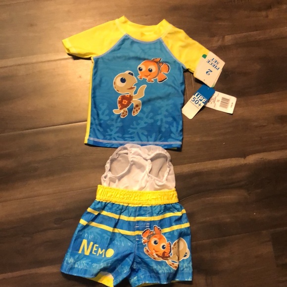 Disney Swim Disney Baby 2 Piece Boys Swim Suit Se Poshmark